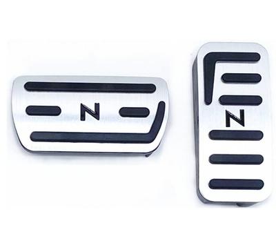 Hliníkové kryty pedálů pro nový a nový Custom 2023 Sada pro interiér vlastního vozu pro plynový a brzdový pedál N-BOX N-BOX JF5/JF6 (Říjen - Současnost),