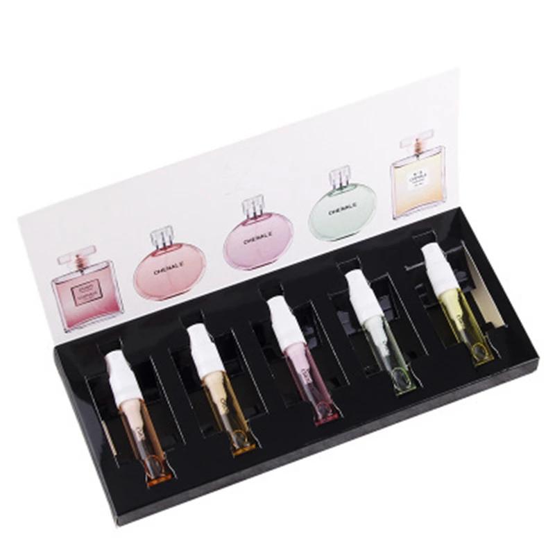 5 Pcs/set 2020 Design Brand Perfume Beautiful Package Deodorant Lady Fragrance with Box