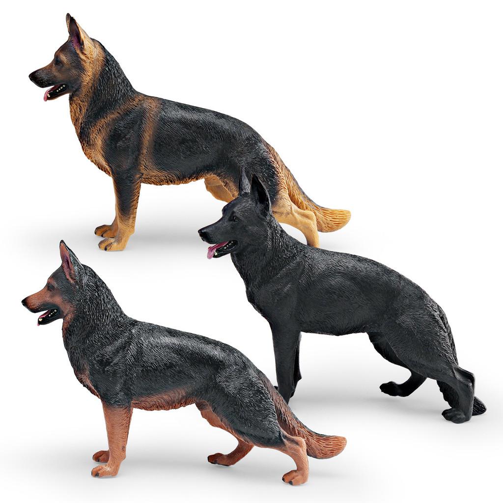Shepherd German Dog Replication Pvc Model For Children Gift And Home Decor