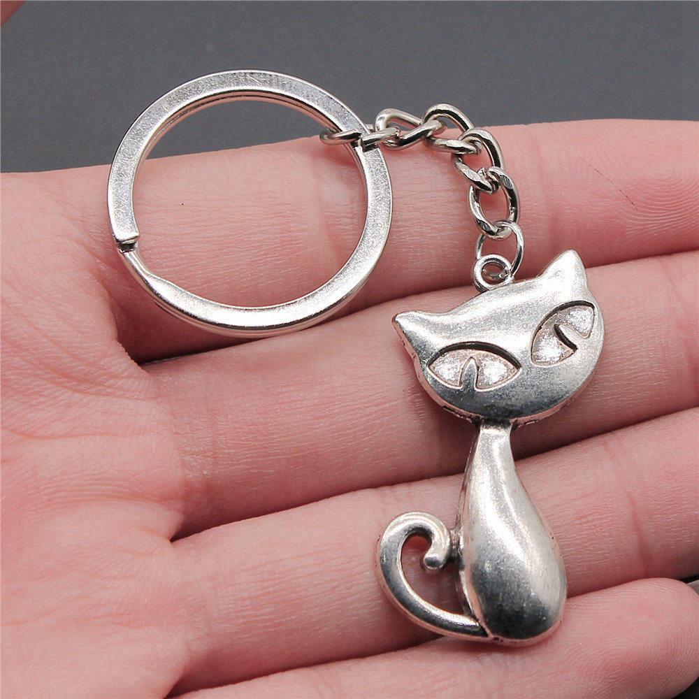 Poultry Farm Chicken Rooster Keychain for Men High Quality Initial New Year Gift Hip Hop Bag Accessory