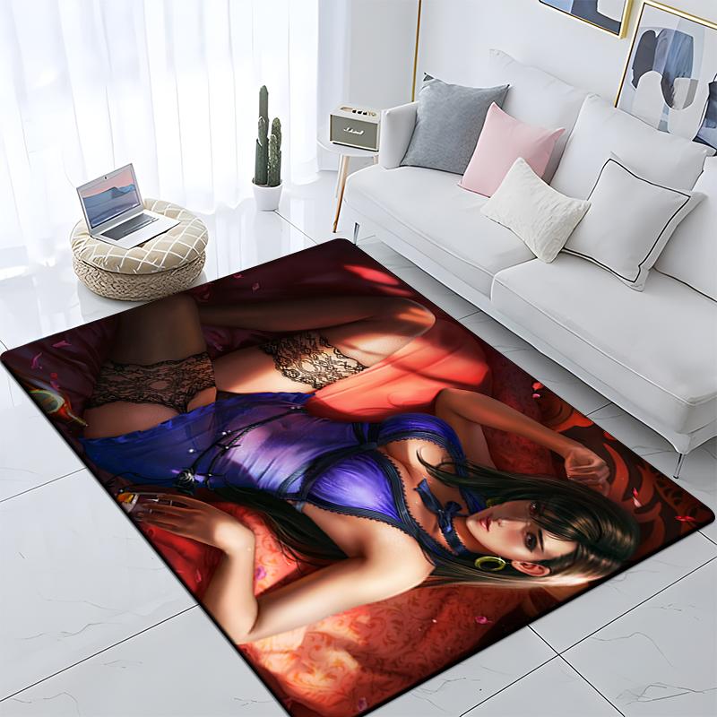 Sexy Girls Printed Carpet Living Room Home Decor Sofa Table Rug Anti Slip Chair Cushion Lounge Mat Large Rug Picnic Camping Yoga