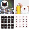 20 stuks Spuitverf Doppen Opzetstukken Vervanging Aerosolbus Spuitmondjes voor Graffiti Kunst Meubelrenovatie Autoherstel Doe-het-zelf Projecten