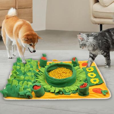 Dog Snuffle Mat Encourage Natural Foraging Skills Slow Feeding Bite-resistant Pet Sniffing Pad Dog Supply
