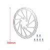 Fahrrad-Scheibenbremsrotor 1 Wärmeableitung mit 6 Schrauben für Road Mountain