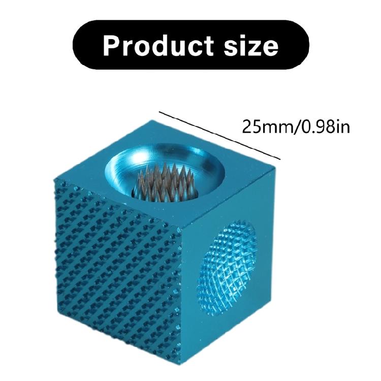 Ferramenta para Afiar, Moldar, Polir e Aerar Pontas de Tacas de Sinuca para Condições de Jogo