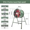 Silent Axial Exhaust Fan 220V/380V - Powerful Industrial Ventilation Blower
