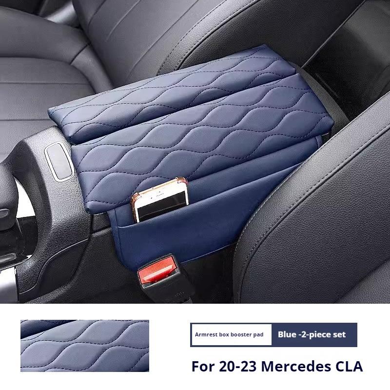 Pour Mercedes-Benz Cla 20-23 Style de Voiture Couvercle Coussin de Boîte d'Accoudoir Couvercle Anti-Salissure Boîte de Rangement Accessoires Auto