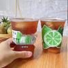 Disposable Plastic Lemon Tea Cup Set