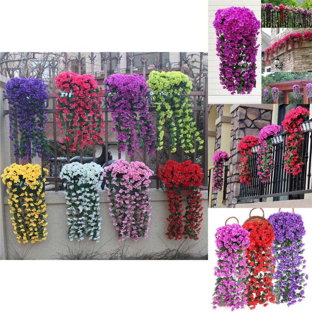 Beautiful 5 Petals Orchid Artificial Vine For Sophisticated Wedding And Party Decor