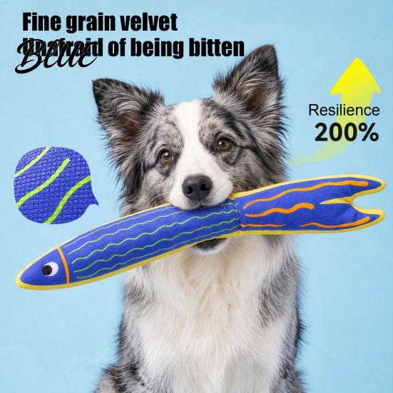 Pet Gift for Birthday Ocean Fish Dog Toy Interactive Squeaky Chew Stuffed Plush Durable Toys Toy Medium And Large Dogs Tug-of-war Games Soft Pets