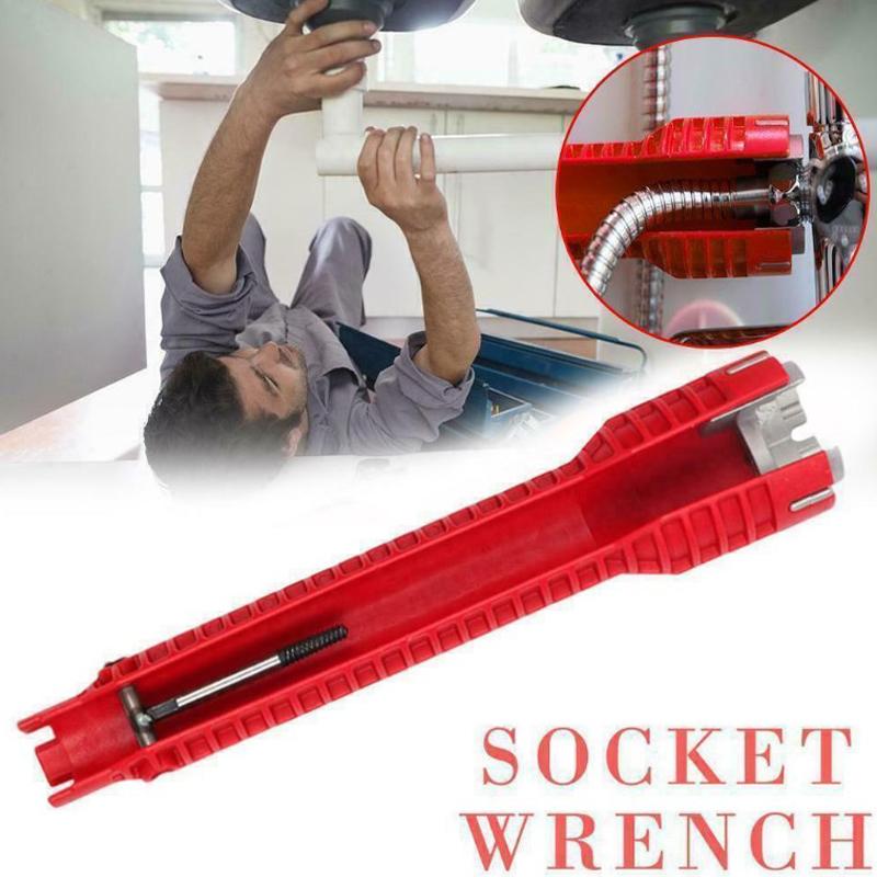 Clé De Robinet Multifonction 8 En 1 Installat De Robinet D'évier Et