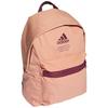 Adidas Classic Twill Fabric Backpack, Womens Orange Backpack