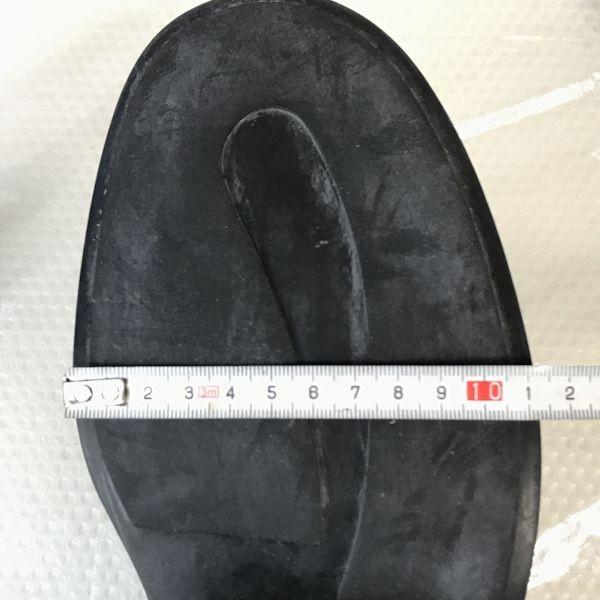 Made In France KENZO Suede Plain Toe Leather Dress Shoes Men’s 41 25.5-26.0 Black Vintage