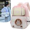 School Bag 1st-3rd Grade Primary School Student School Bag Labu Cute Cartoon Load Reduction Large Capacity Backpack Backpack