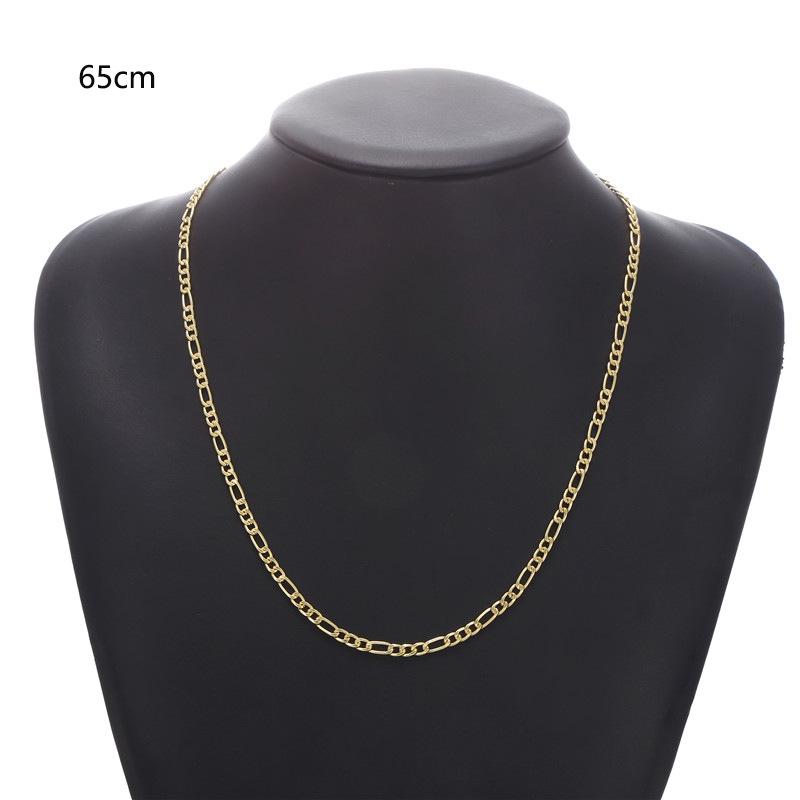 Men's Versatile Gold Necklace Chain - Fashionable Personality Jewelry