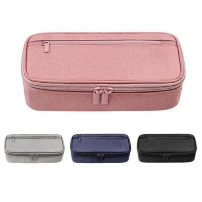 Double-layer Oxford Cloth Pencil Case Can Hold A 20cm Ruler