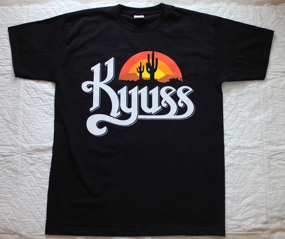 KYUSS BLACK WIDOW STONER  Tshirt Black Men S2345XL Unisex T-Shirt S