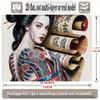 2D Printed Geisha Tattoo Art Banner for Bar or Bedroom Decor
