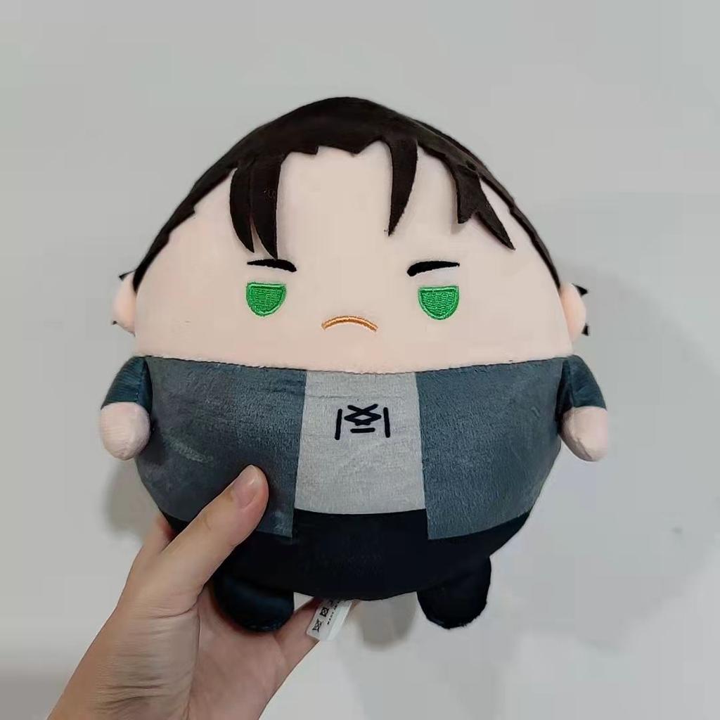 Anime Attack On Titan Plush Doll EREN MIKASA Levi·Ackerman Stuffed Toys