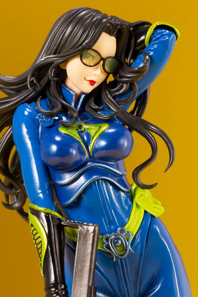 JOE Bishoujo Baroness 25th Anniversary Blue Limited Edition figurina finisata pictata PVC GI. GIJOE 1/7