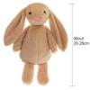 30cm Cute Plush Toy Stuffed Toy Rabbit Doll Babies Sleeping Companion Cute Plush Long Ear Rabbit Doll Children's Gift