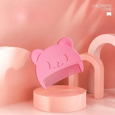 Cartoon Bär Baby Kamm Entfernen Schlamm Massage Kamm Für Neugeborene Säugling Haarpflege Bürsten Baby Mädchen Prinzessin Spielen Haus Bürsten