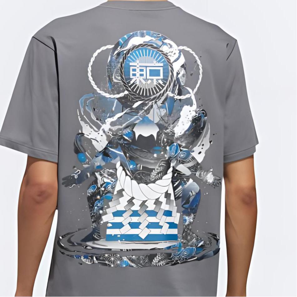 adidas M KC TOKYO T2 T Shirt Men's Shade 4 Gray EJ9288