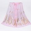 Chiffon Scarf Stylish Practical Beauty Girl Wrap Shawl for Daily Wear