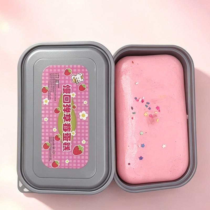 Cat Bread Soft Slow Rebound Squeeze Toy Anxiety Relief Desktop Decompress Ornament