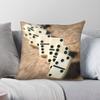 Falling Dominoes Square Pillowcase Polyester Linen Velvet Creative Zip Decor Pillow Case Bed Cushion Cover