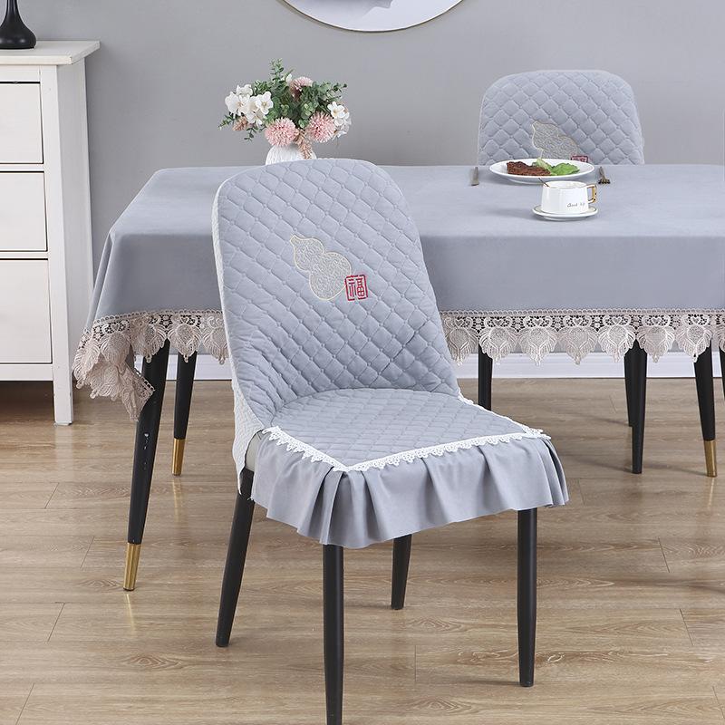 

Изогнутый чехол для стула Премиальный чехол для сиденья Современный новый чехол для обеденного стула Бытовой чехол для стула Подушка Чехол для стула 150 * 200cm