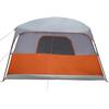 Family Tent for 10 Persons Gray Waterproof