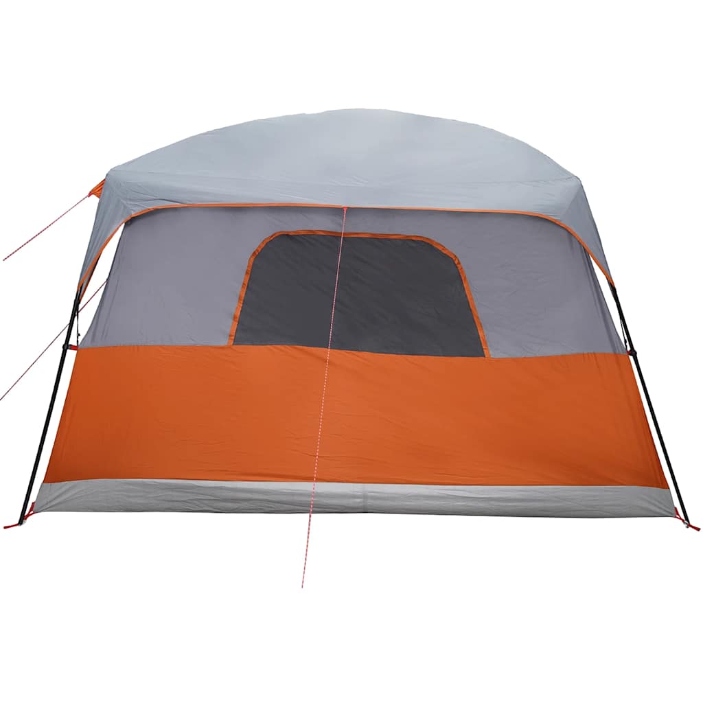 Family Tent for 10 Persons Gray Waterproof