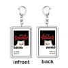 Hot Kpop Girl Band Music Keychains for Women Accessories Bag Manon Lara Sophia Yoonchae Megan Daniela Keying Jewelry Fans Gifts