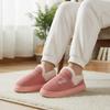 Fleece thermal cotton slippers home indoor thick bottom non-slip external wear middle-aged and elderly wear-resistant thick bottom cotton mop