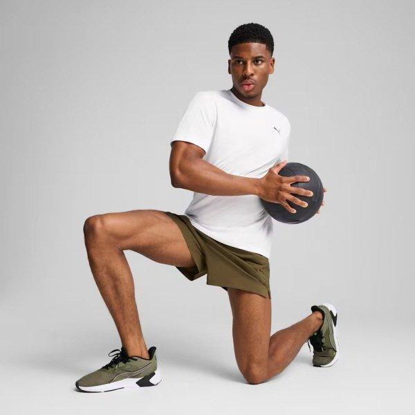 Puma Men S Running SportS Short Sleeve Tee Tad eSSential Poly Tee
