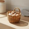 Kitchen Wall Hanging Basket Garlic Storage Holder Versatile Space Saving Organizer