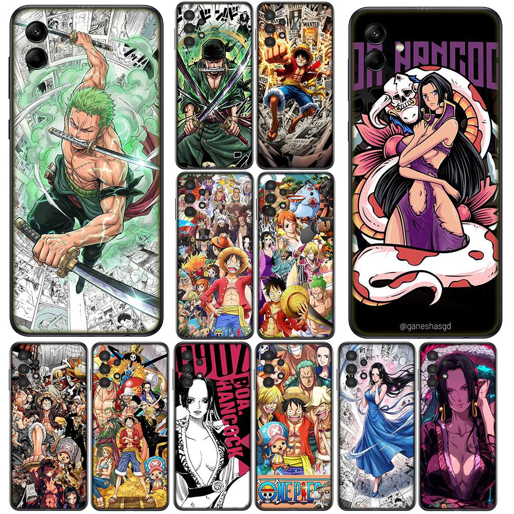 Luffy Boa Hancock Zoro One Pieces Casing Phone Cover for Apple iPhone 16 15 14 11 Pro Max 7 8 Plus SE2 SE3 SE 2022 2020 Case