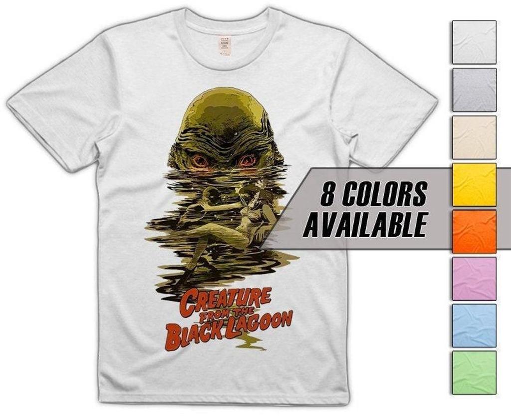 Creature from the Black Lagoon V1 Men's T-Shirt All Sizes S-5XL 8 Colors Available