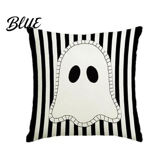 Spooky Theme Home Ornaments Halloween Ghost Cushion Cover