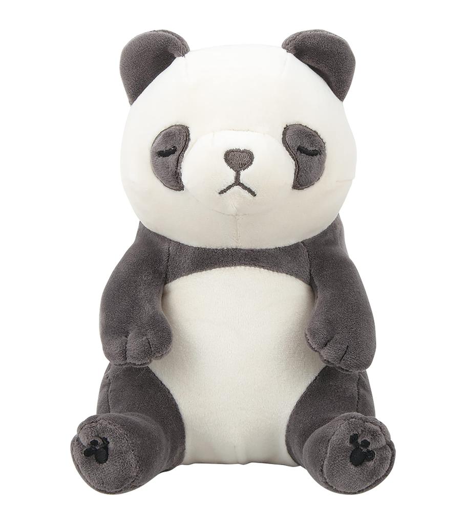 Livheart Premium Sleepy Animals Panda Lingling Sitting Body Small 18cm in Fluffy and Pillow, (Approx. Length), Soft, 48261-95