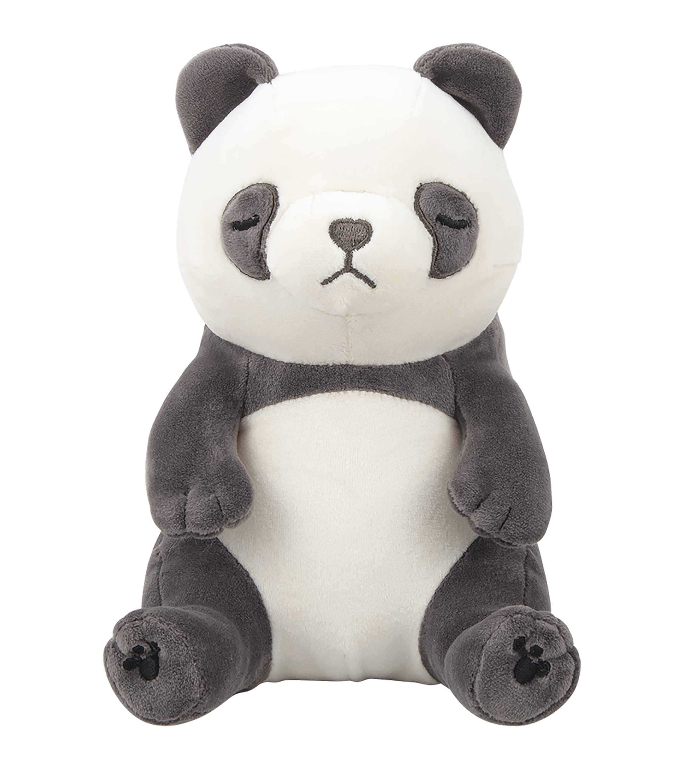 

Livheart Premium Sleepy Animals Panda Lingling Sitting Body Pillow, Small (Approx. 18cm in Length), Fluffy and Soft, 48261-95
