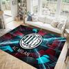 AC Milan Design Crystal Velvet Carpet Cozy Non?Slip Printed Rug For Bedroom Living Room Entrance