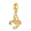 Original 925 Sterling Silver Charms Golden 12 Constellation Openable Pendant Fit Original Bracelet For Women DIY Jewelry Gift