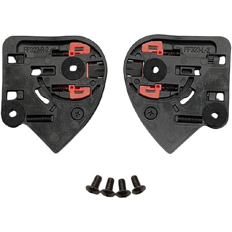

Helmet Visor Base Side Plate Replacement for Sedici Strada 2/3,Motorcycle Helmet Shield Gear Base Plate Povit Kit Compatible with Citation,Sedici