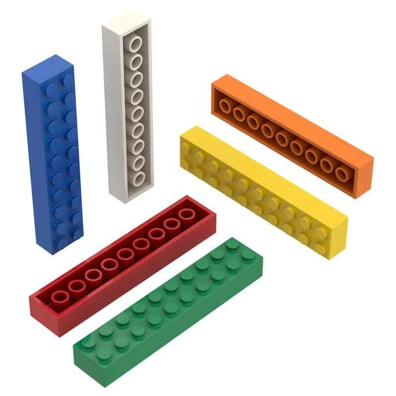 10PCS 3006 2x10 Building Block Moc Color Basic Accessories Compatible with Brick DIY Children's Toy Assembly Gift Box