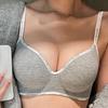 Couleur Unie Intime Féminin Soutien-Gorge Lingerie Soutien-Gorge Femmes Soutien-Gorge Sans Couture Rembourré Sexy Sans Armatures Rassemble Push Up Bralette Sous-vêtements Soutiens-Gorge