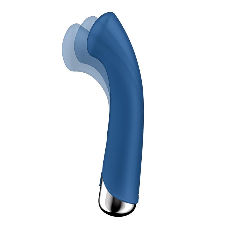 Spinning G-Spot 1 Vibrator and Rotator Blue