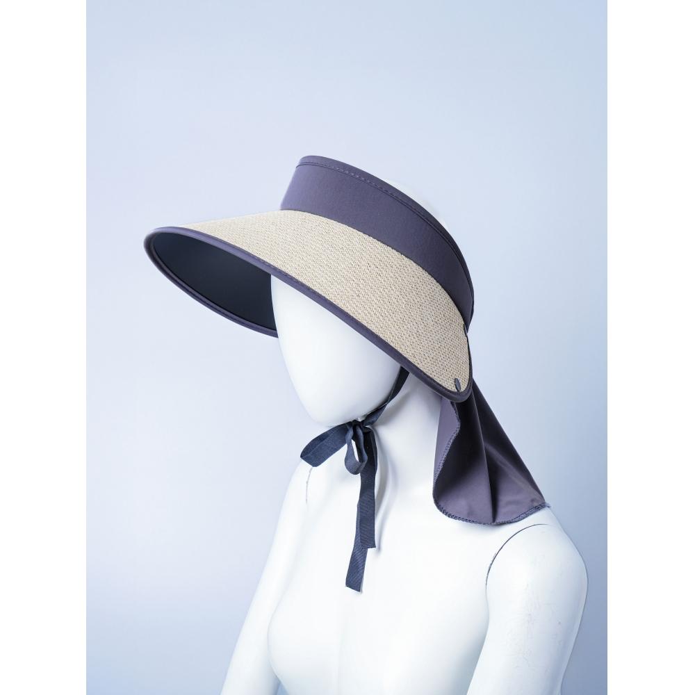 

Daiso [Защита от ультрафиолета до 98 ] Защита от ультрафиолета, защитная шапка для шеи, серая