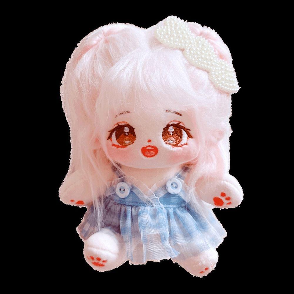 Dolls Clothes Decor Fashion Doll Dresses 20cm Doll Accessories Plush Doll Headwear Cute Headband